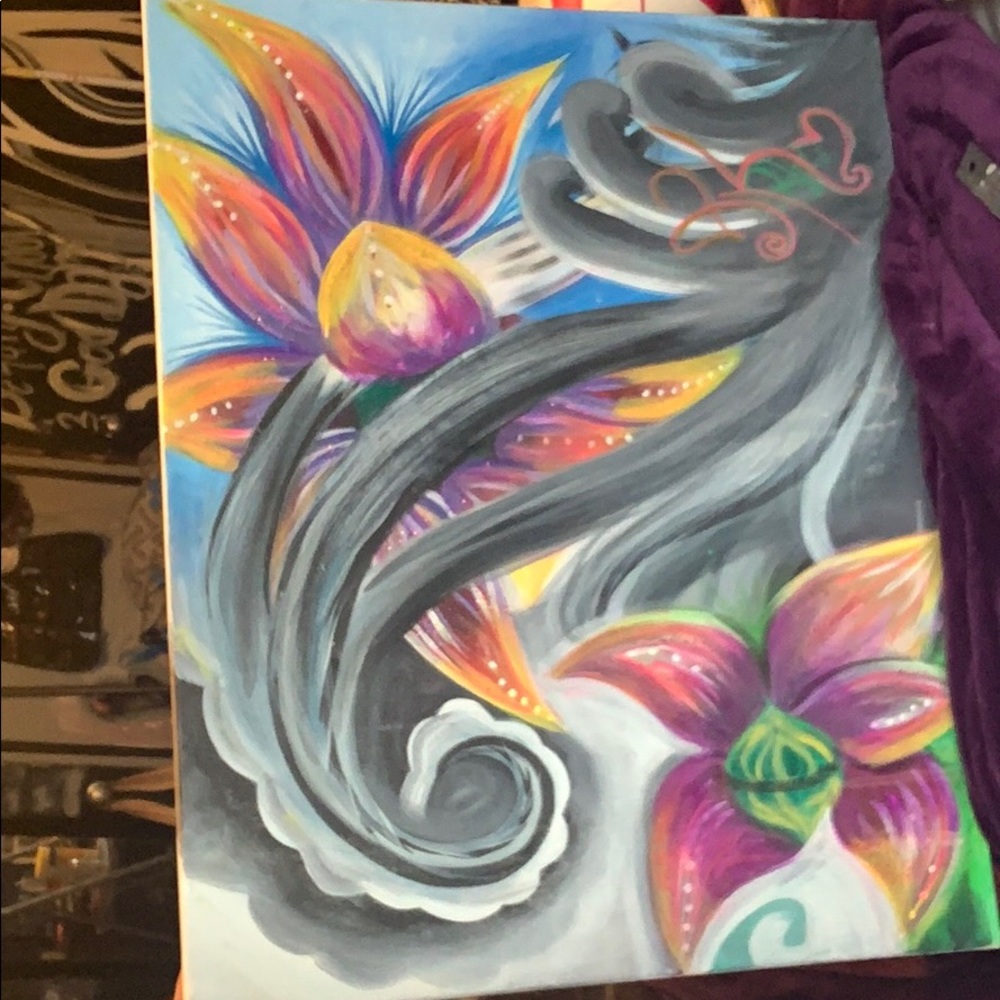 30x24 In canvas acrylic painting original